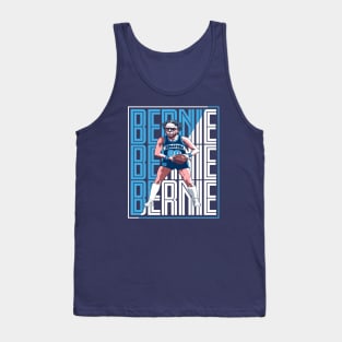 Retro Baller Bernie Sanders Basketball Player // Funny Bernie Basketball Tank Top